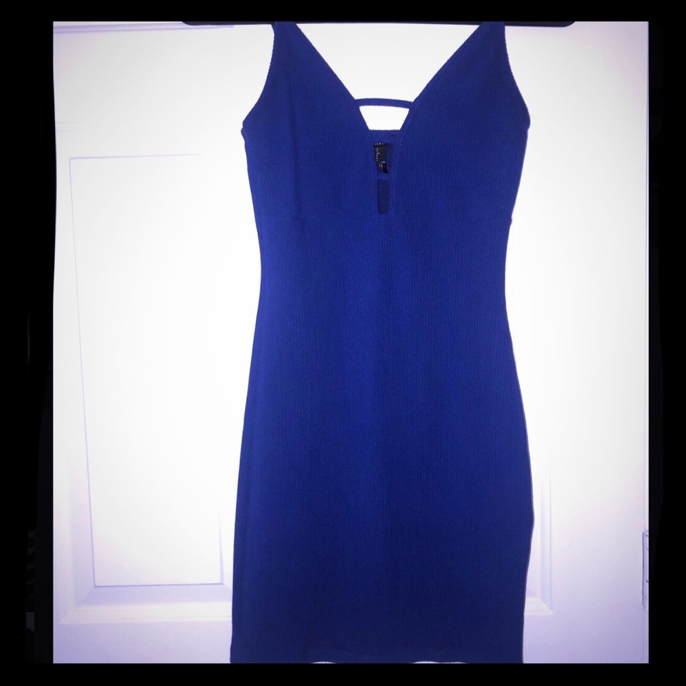 Blue dress